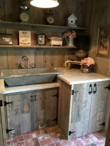 Rustic kitchen design